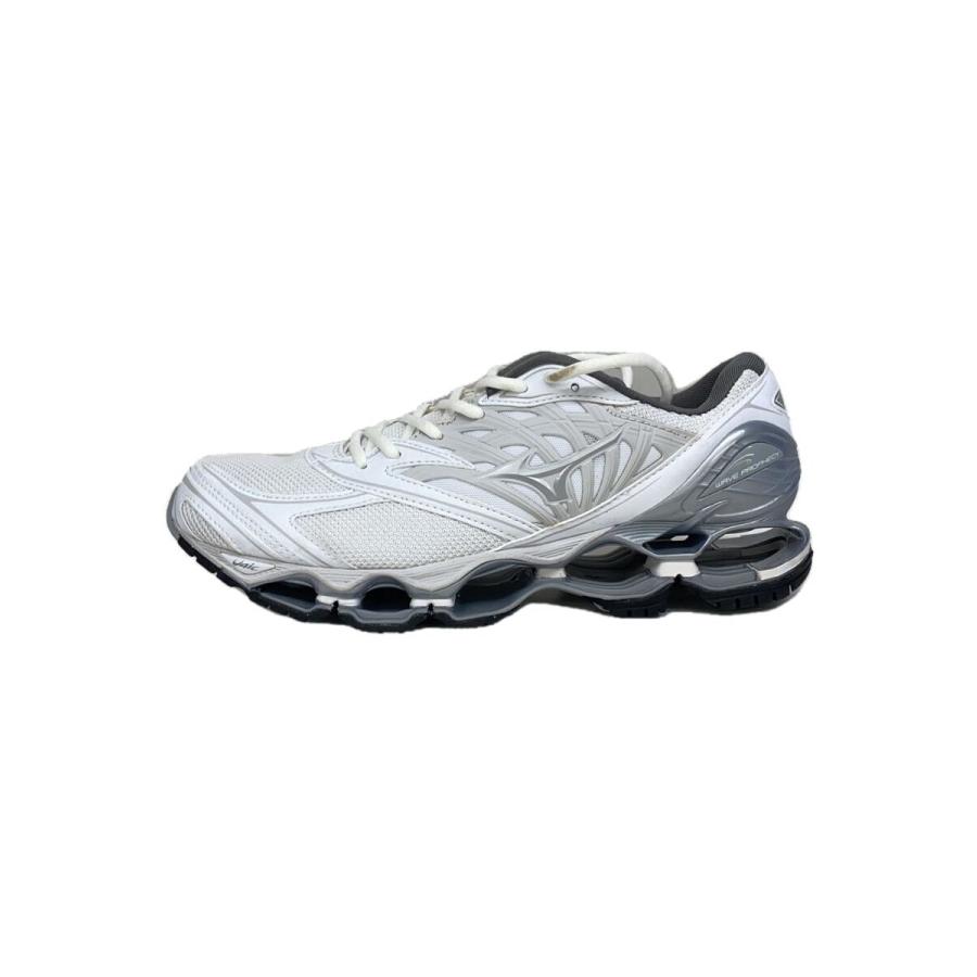 MIZUNO◇WAVE PROPHECY LS/ローカットスニーカー/27.5cm/WHT/PVC 