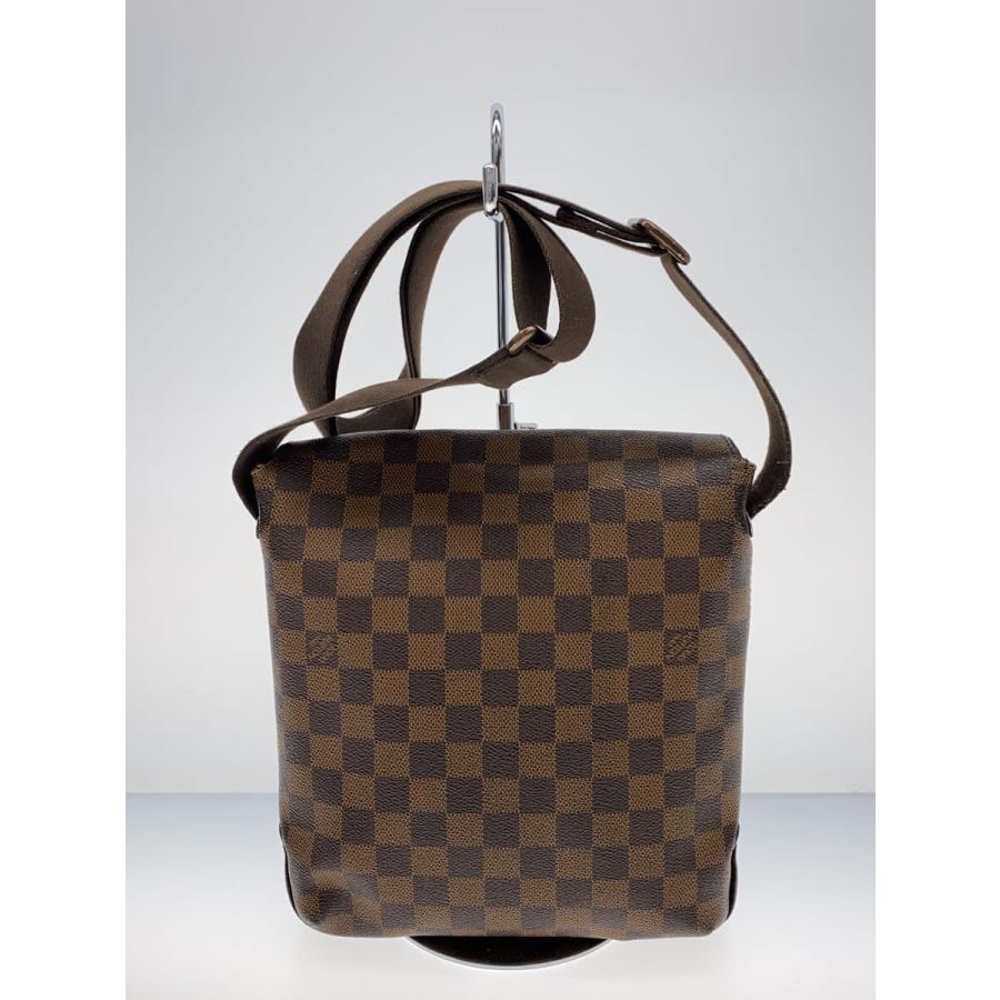 LOUIS VUITTON◇ブルックリンPM_ダミエ・エベヌ_BRW/PVC/BRW/N51210 