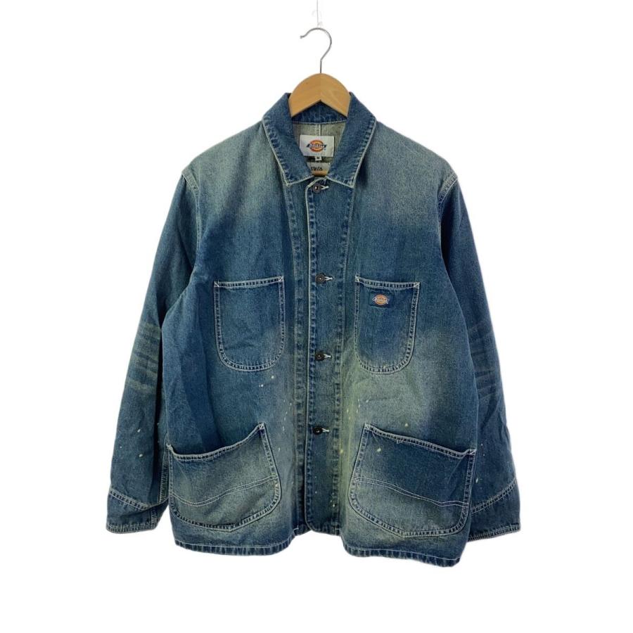 DICKIES◇×WETTEMPT/デニムカバーオール/M/コットン/IDG/5122-7910