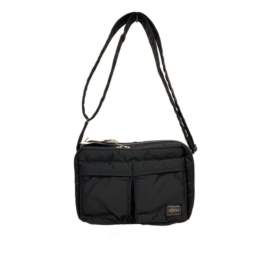 バッグ PORTER BAG PORTER◇SLING BAG W ZIP/ナイロン/BLK/無地/622-15154 : セカンド