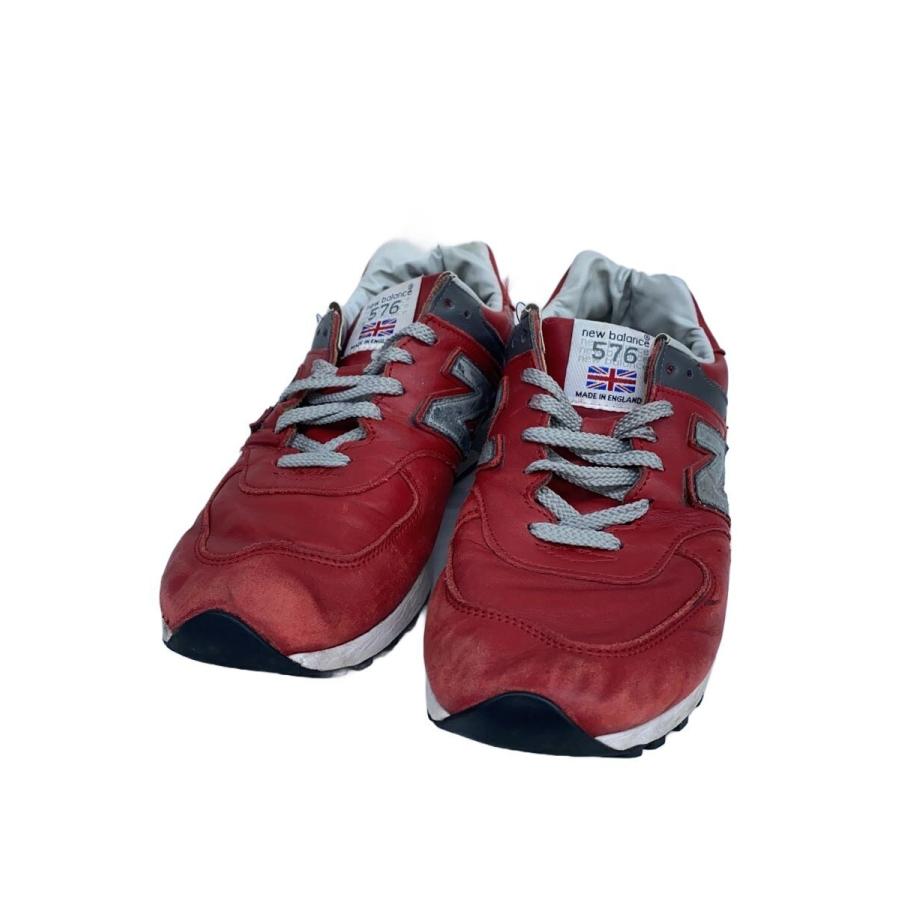 NEW BALANCE◇ニューバランス/M576/27cm/RED/レザー : セカンド 