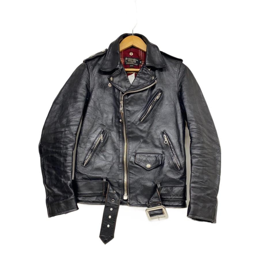 Schott◇スペシャルホースハイドワンスター/ウールライニング/USA製/34