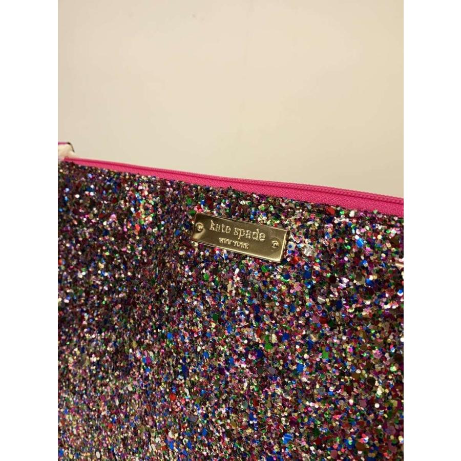 kate spade new york◇クラッチバッグ/--/マルチカラー/ラメ/PWRU3032 