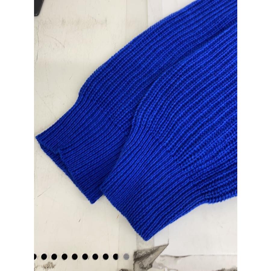 Supreme◆Small Box Ribbed Sweater/M/コットン/BLU_4
