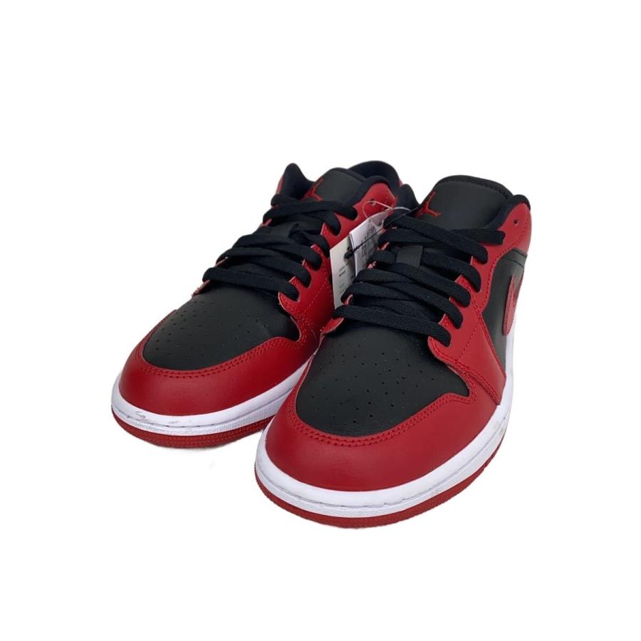 NIKE◇AIR JORDAN 1 LOW_エアジョーダン ロー/26cm/RED/レザー