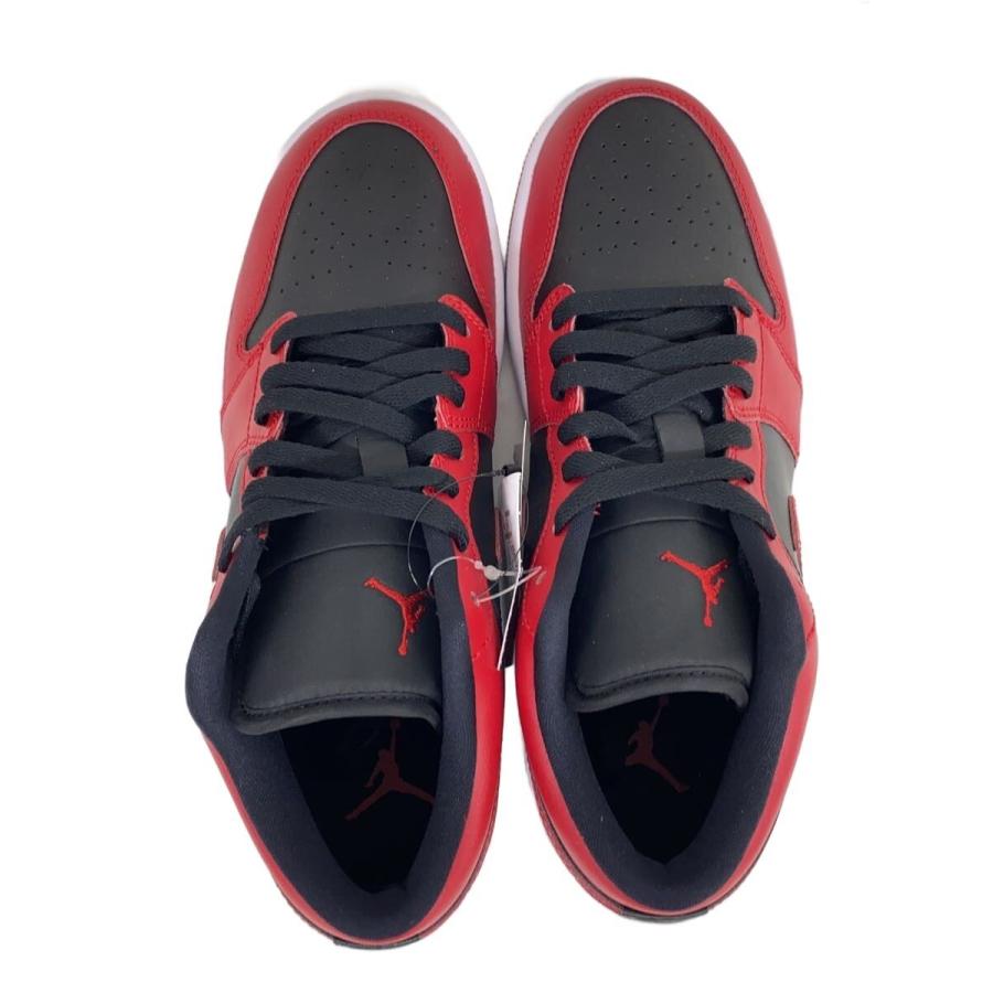 NIKE◇AIR JORDAN 1 LOW_エアジョーダン ロー/26cm/RED/レザー