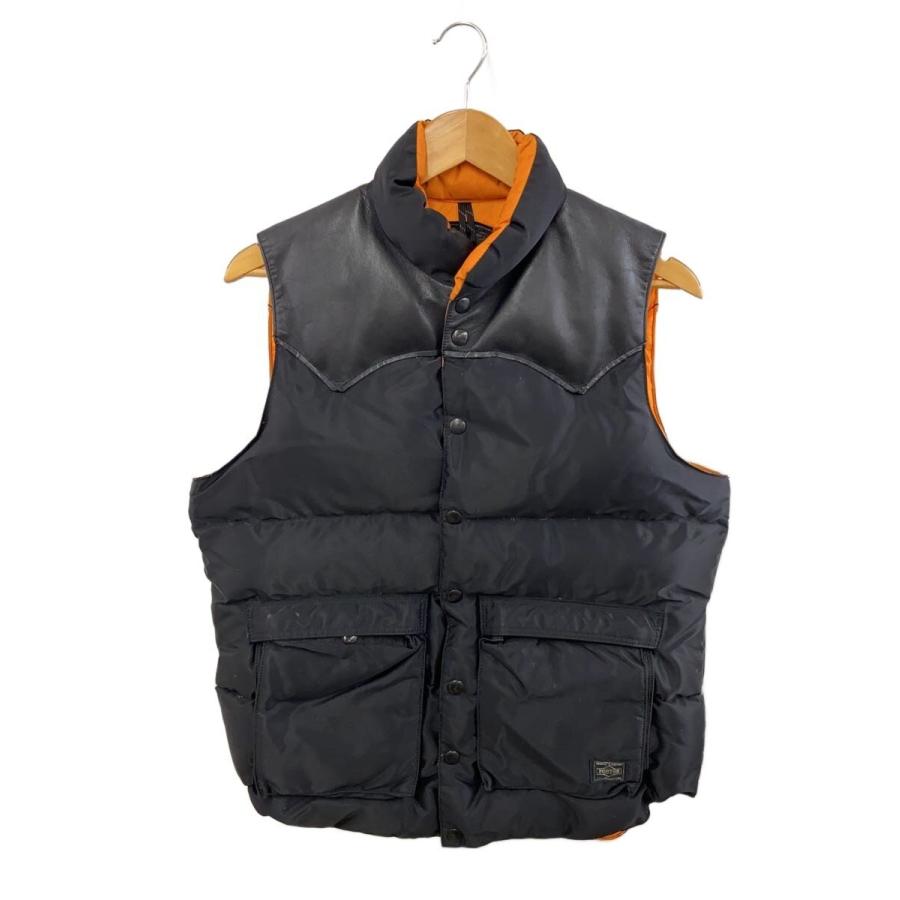 Rocky Mountain×PORTER×BEAMS ダウンベスト Rocky Mountain Featherbed◇ダウンベスト/×PORTER×BEAMS/38/ナイロン