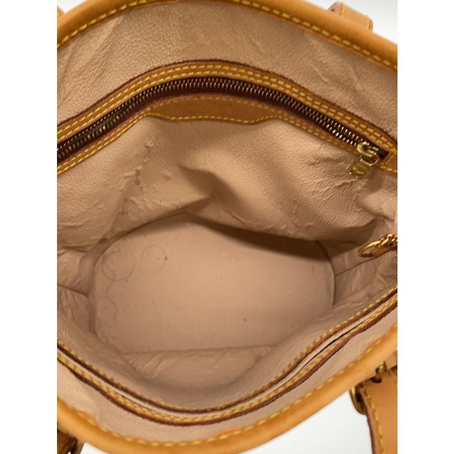 LOUIS VUITTON◆プチ・バケット_モノグラム・キャンバス/PVC/BRW_5