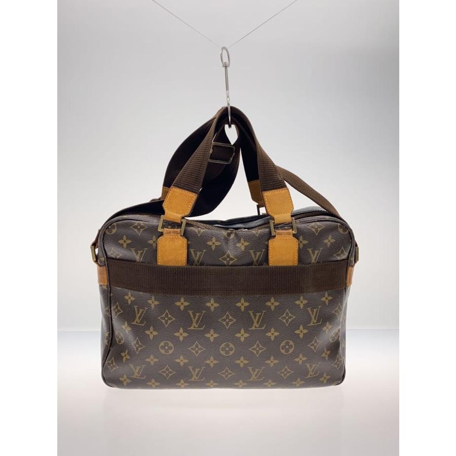 LOUIS VUITTON◇サック・ボスフォール_モノグラム・キャンバス/PVC/BRW