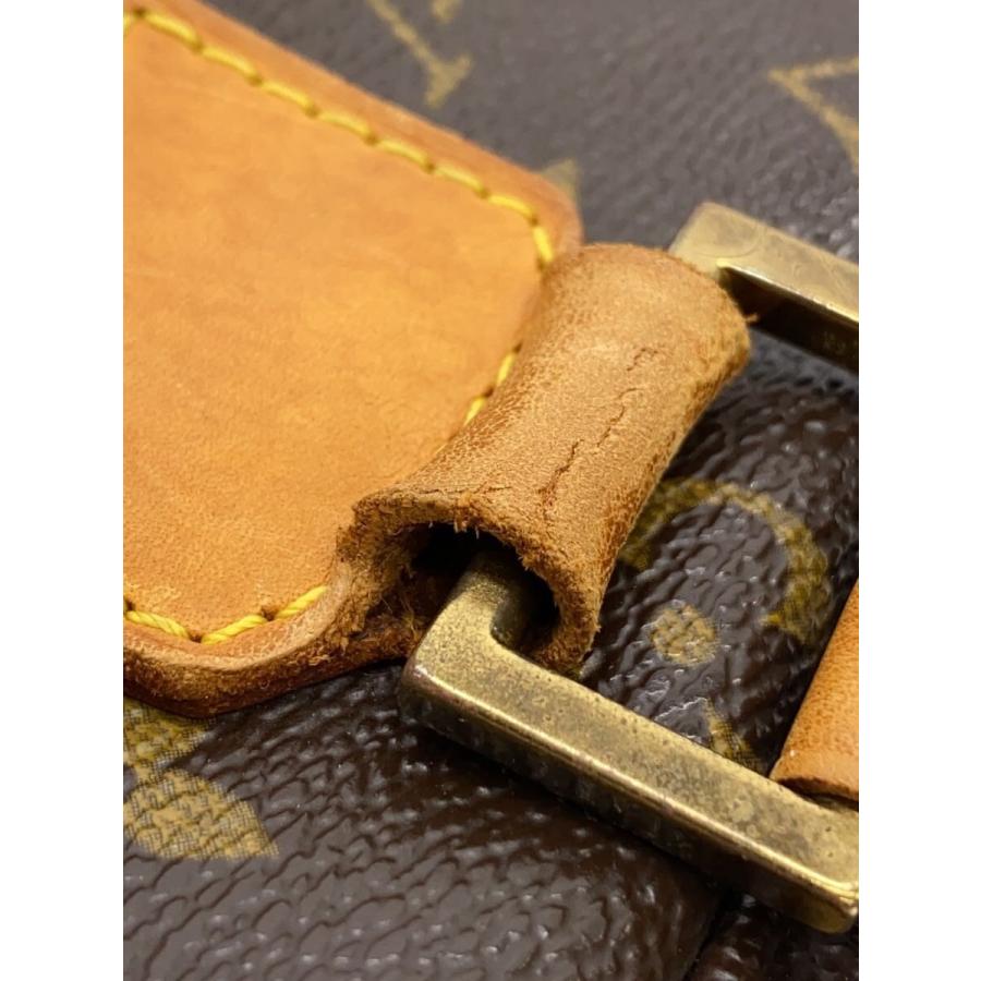 LOUIS VUITTON◇サック・ボスフォール_モノグラム・キャンバス/PVC/BRW