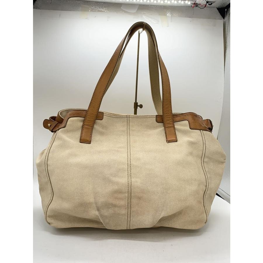 BURBERRY BLUE LABEL◇トートバッグ/キャンバス/BEG/E2121-703 BURBERRY BLUE LABEL◇トートバッグ/キャンバス/BEG/E2121-703