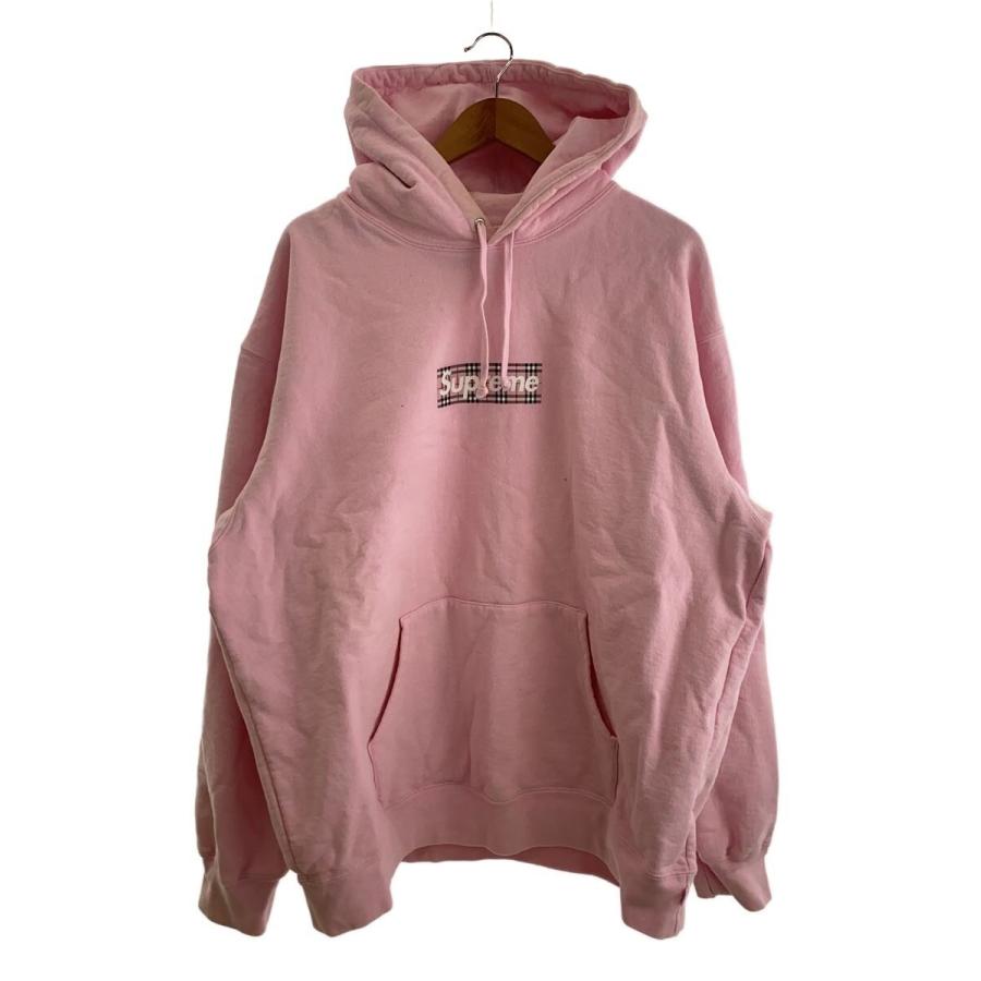 Supreme◇22SS/Burberry Box Logo Hooded Sweatshirt/パーカー/XXL 