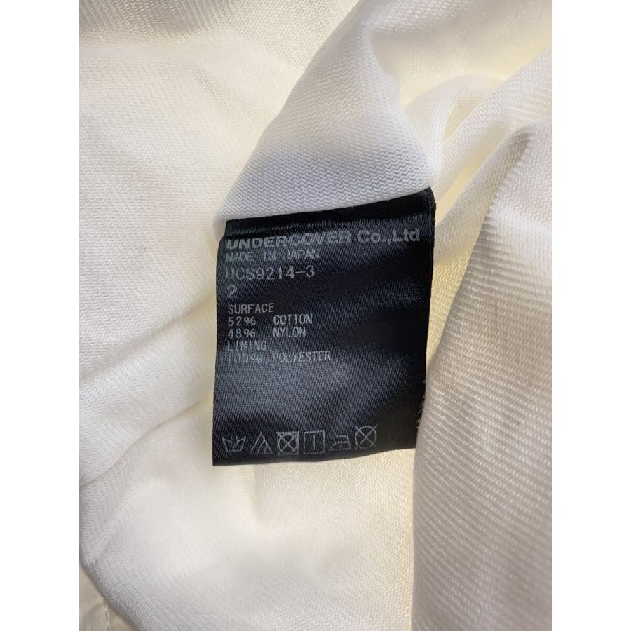 UNDERCOVER◇コーチジャケット/2/コットン/WHT/ucs9214-3/? NULL