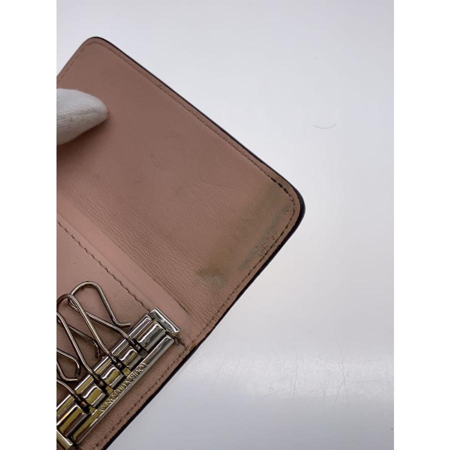 LOUIS VUITTON◇ミュルティクレ4_マヒナ_PNK/レザー/PNK LOUIS VUITTON◇ミュルティクレ4_マヒナ_PNK/レザー/PNK
