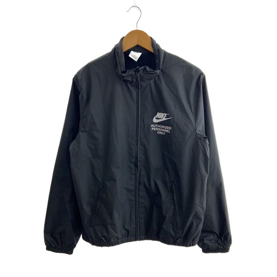 ★NIKE SWOOSH ナイロンジャケット★　黒 【XL】未使用 NIKE SWOOSH ナイロンジャケットSWOOSH 黒 上下セット 黒