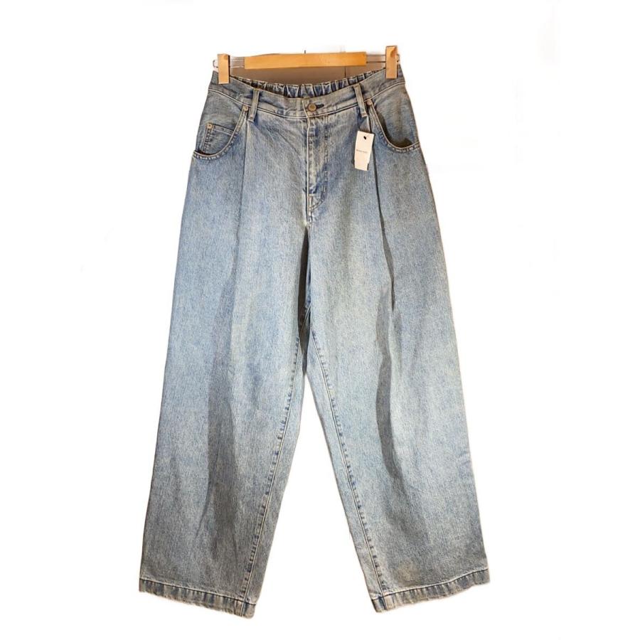 NEON SIGN◇Wide denim slacks/ボトム/46/デニム/IDG/NO0344