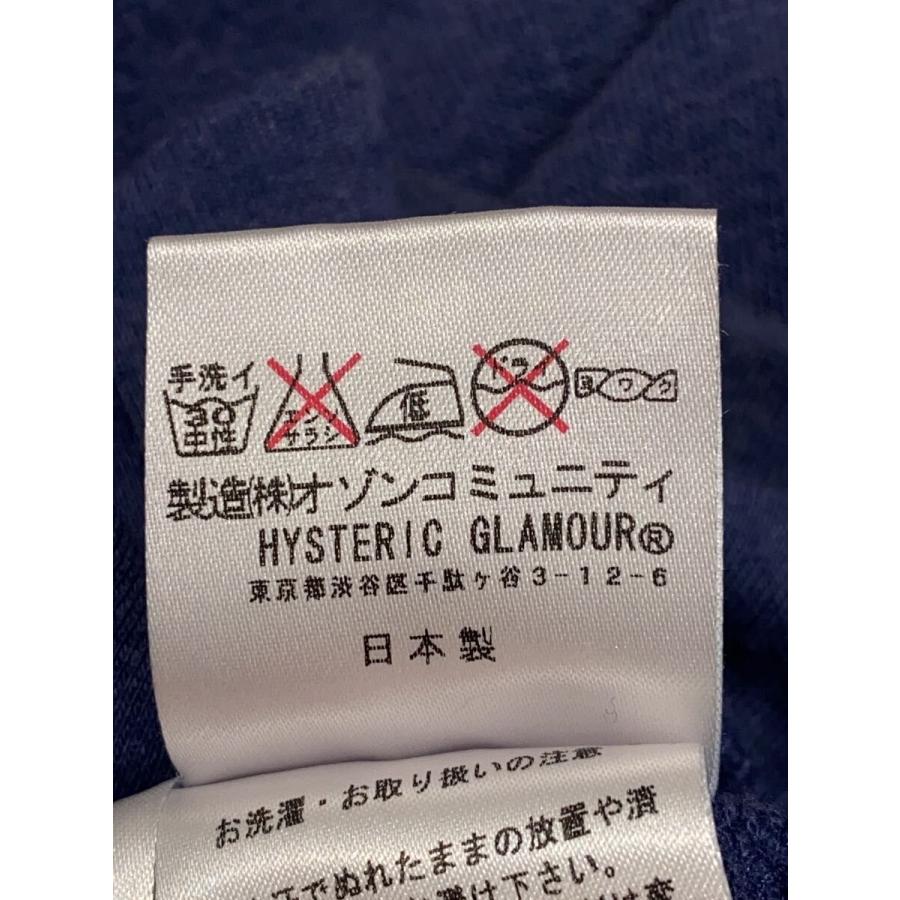 HYSTERIC GLAMOUR◇使用間/ジップパーカー/L/コットン/NVY/プリント