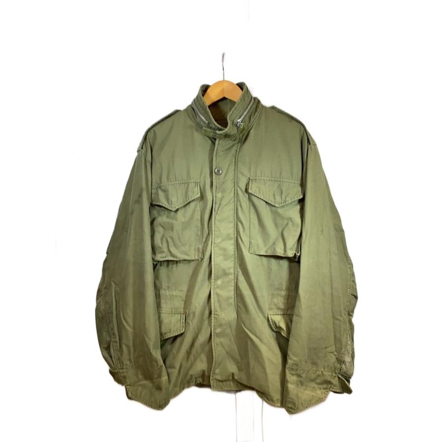 US.ARMY◇60s/M-65/フィールドジャケット/M/コットン/GRN/袖汚れ有