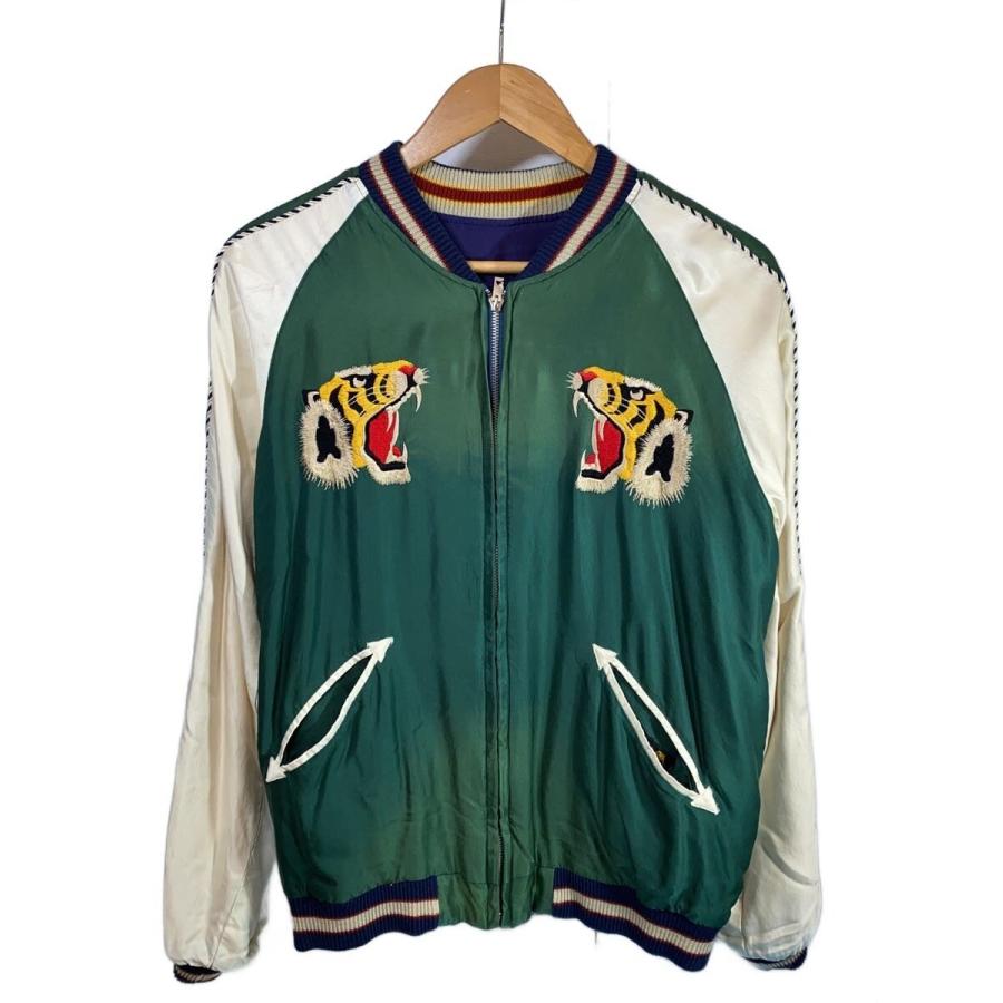 東洋エンタープライズ◇Early 1950s Style Acetate Souvenir Jacket/M