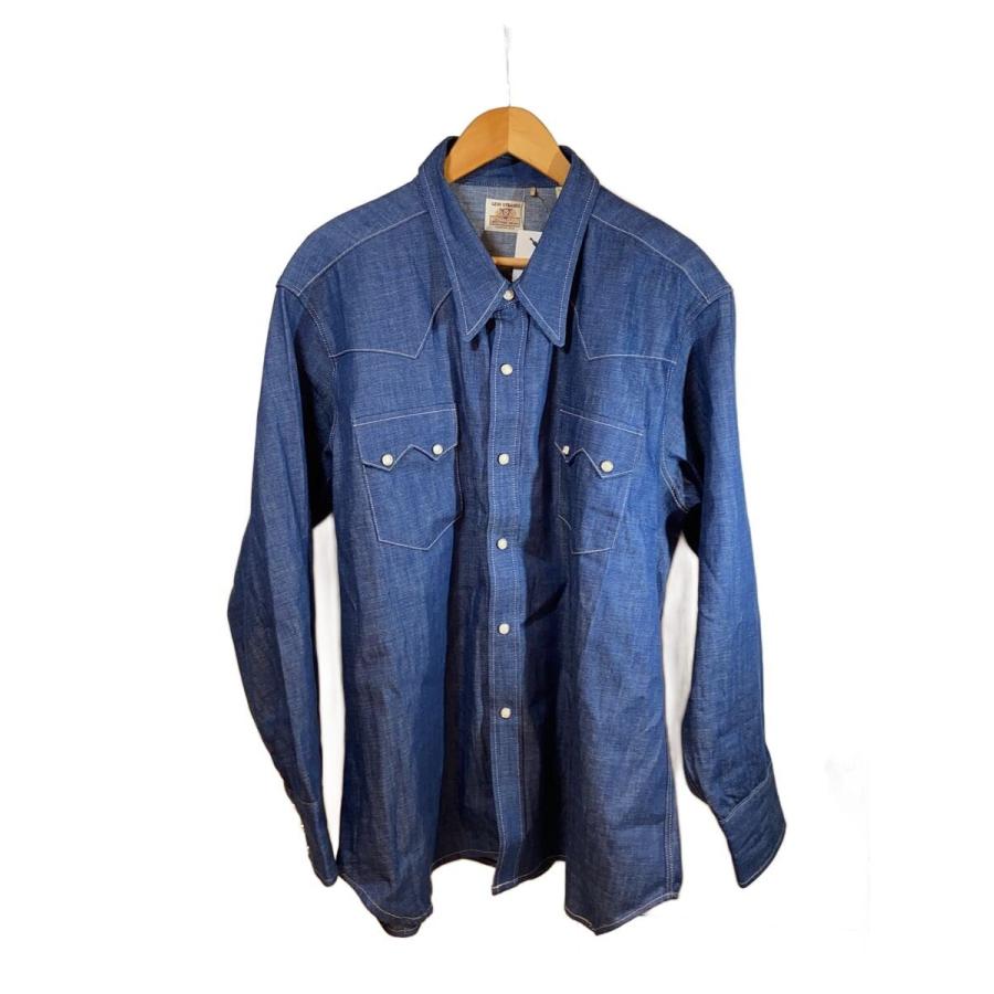Levi's Vintage Clothing◇Sawtooth Denim Shirt/長袖シャツ/XL/デニム