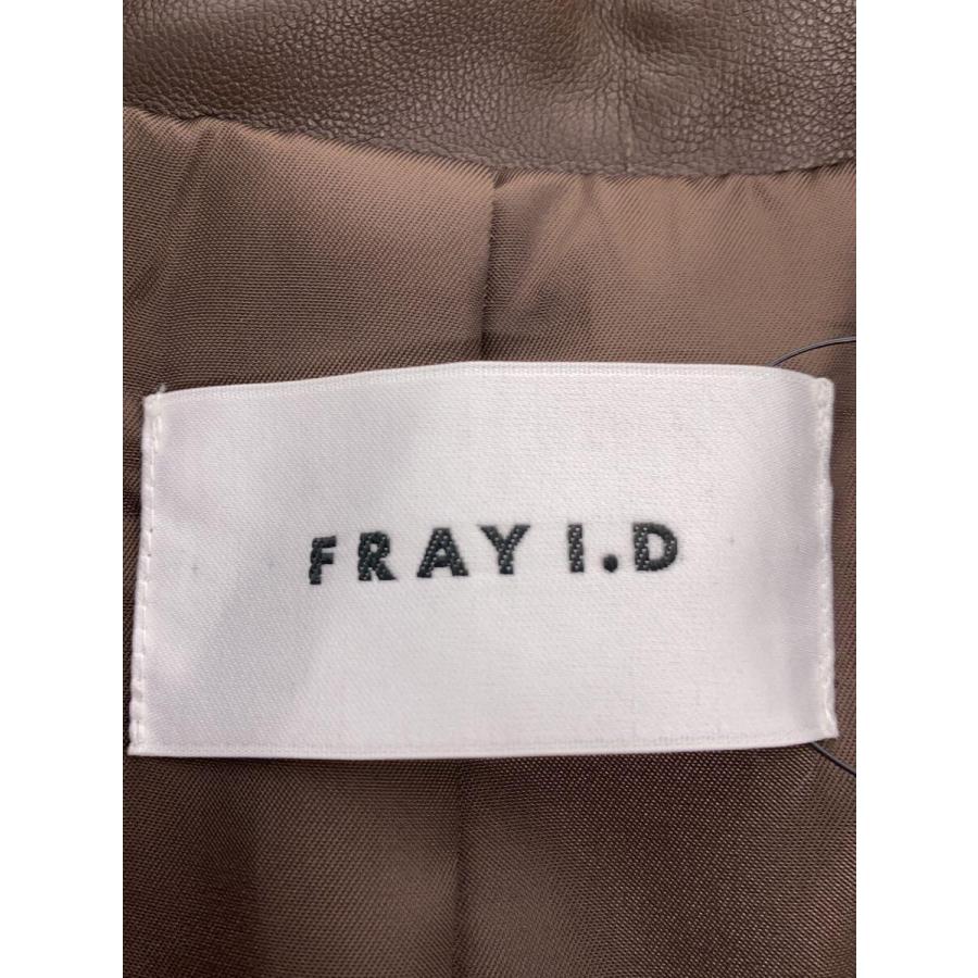 【完売品】FRAY I.Dレザーライクテーラードジャケット バリエレザーライクテーラードジャケット(ジャケット)｜アウター