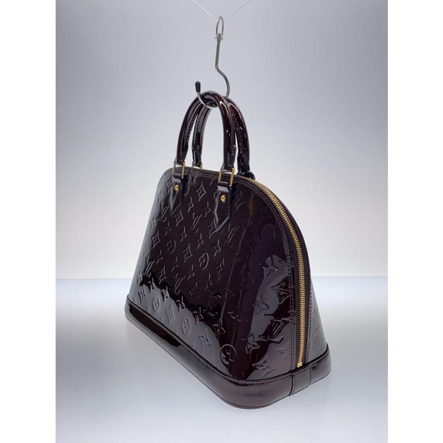 LOUIS VUITTON◇アルマPM_モノグラム・ヴェルニ_BRD/エナメル/BRD 
