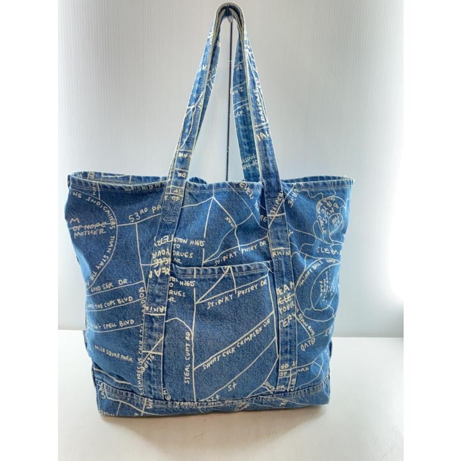 Supreme◇Gonz Map デニム トートバッグ/トートバッグ/デニム