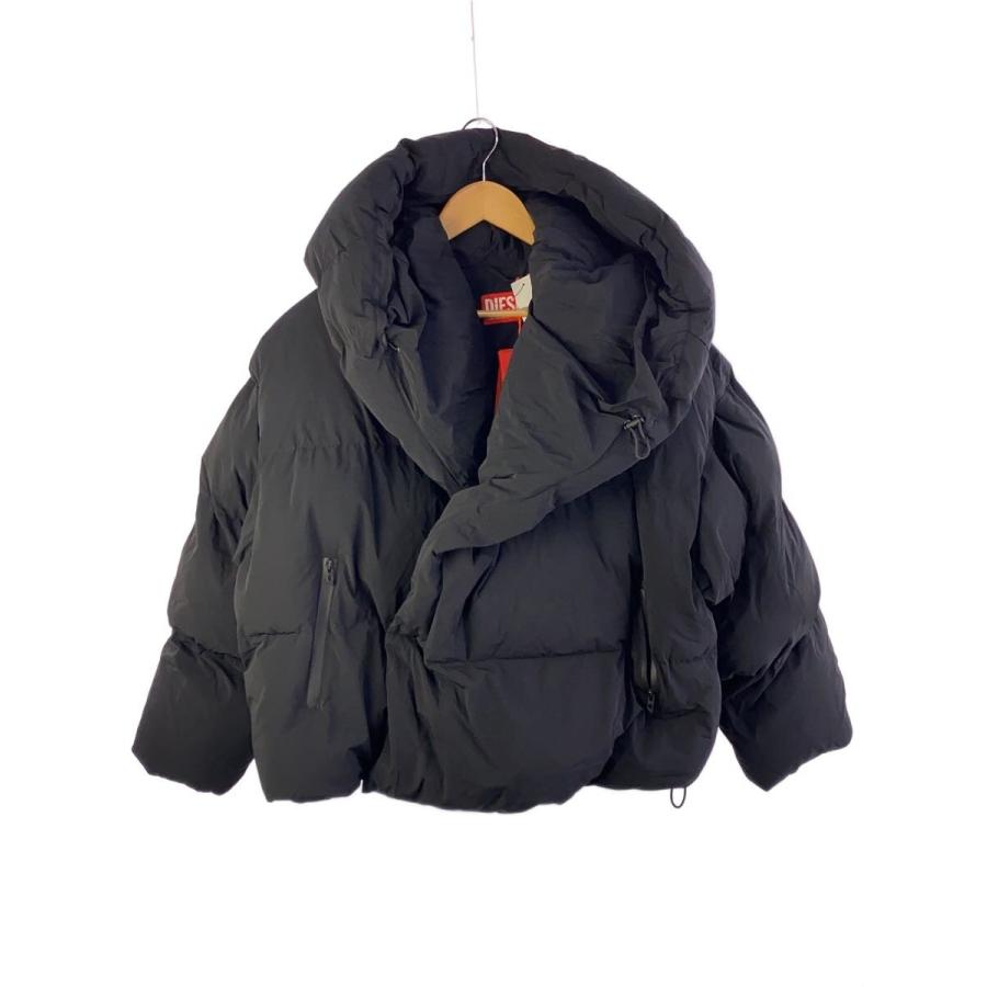 DIESEL◇J-SCOTTS-PADDED-A/ダウンジャケット/46/--/BLK/0QMBB