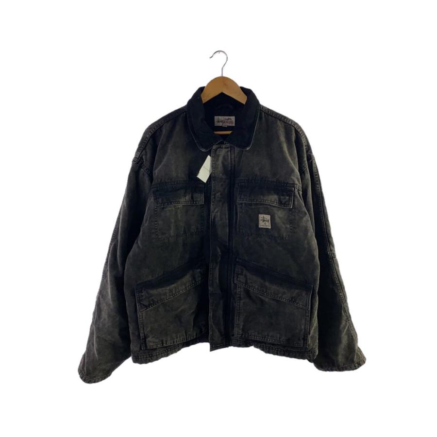STUSSY◇ジャケット/L/コットン/BLK/115589 : セカンド STUSSY◇ジャケット/L/コットン/BLK/115589 : セカンド