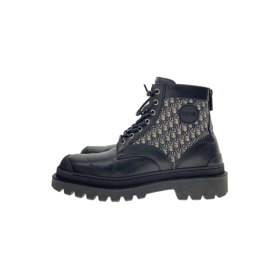 Christian Dior◇レースアップブーツ/41/BLK/3BO257ZKD96141