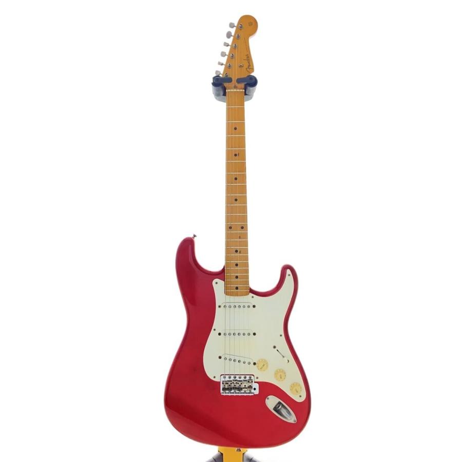 Fender Japan◇ST57-650/1990/CAR/エレキギター/ストラトタイプ/赤系