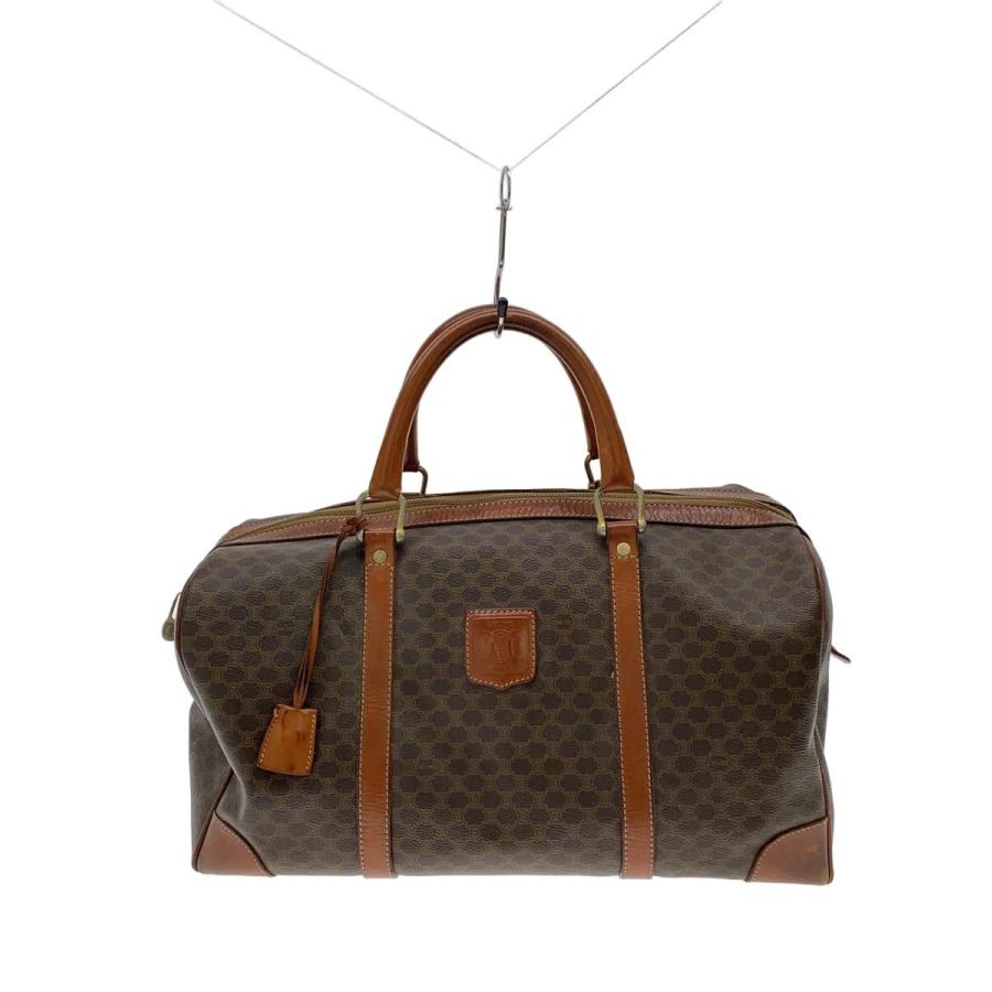 CELINE ブラウンレザーボストンバッグ CELINE セリーヌ ハンドバッグ 3WAY/ボストンバッグ/SMALL BOSTON CUIR