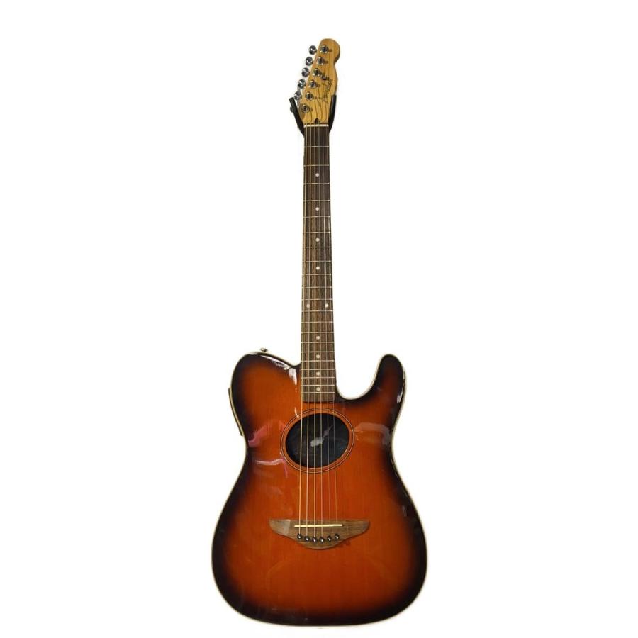 Fender◇エレアコ/サンバースト系/6弦/9V電池x1/TELECOUSTIC