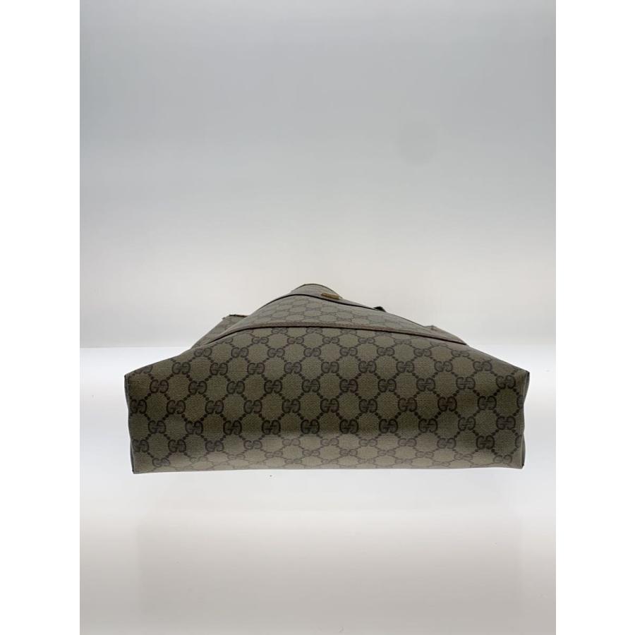 GUCCI◇トートバッグ_オールドグッチ_GGプラス/PVC/BRW/総柄
