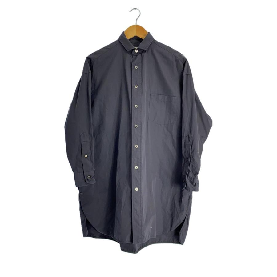 TICCA◇スリットチュニックシャツ/--/コットン/GRY/無地 TICCA◇スリットチュニックシャツ/--/コットン/GRY/無地