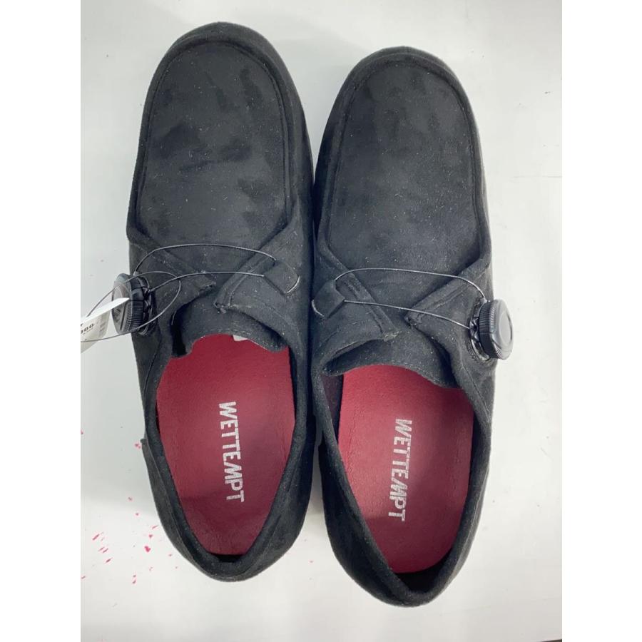 WETTEMPT◇ダイヤルモカシンシューズ/デッキシューズ/L/BLK