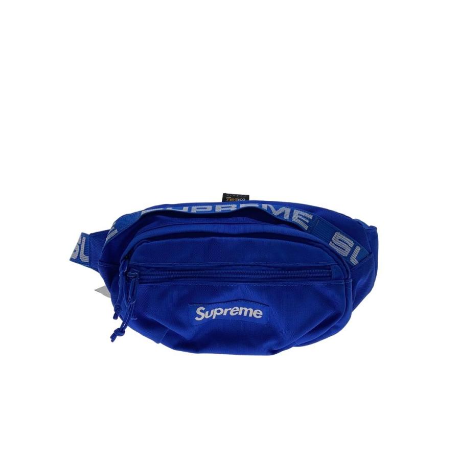 Supreme◇18SS/ウエストバッグ/CORDURA/BLU/総柄 : セカンドストリート