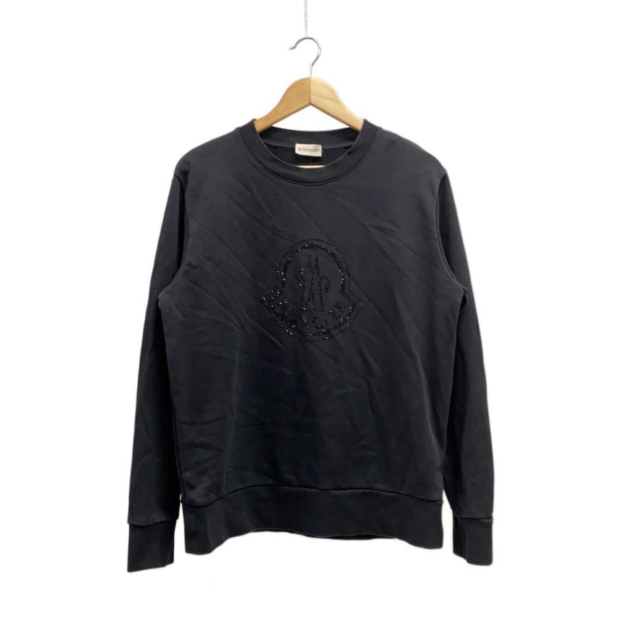 MONCLER◇スウェット/M/コットン/BLK/I20938G00053// : セカンド