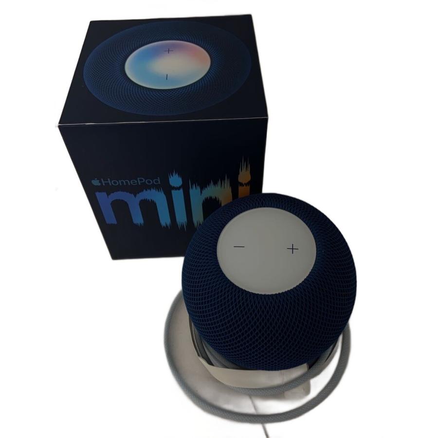 Apple◇Bluetoothスピーカー HomePod mini MJ2C3J/A A2374 [ブルー