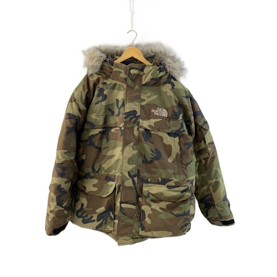 THE NORTH FACE カモフラージュ マウンテンパーカー XL THE NORTH FACE◇マクマードパーカー/XL/ナイロン/KHK/カモフラ