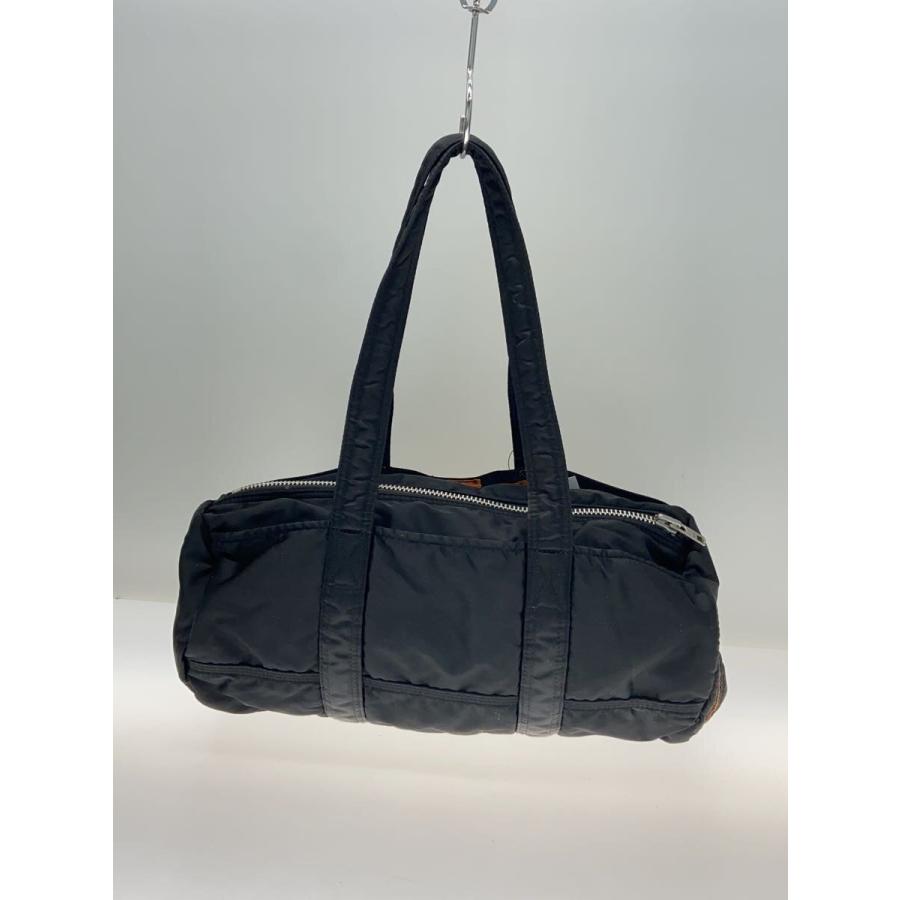 PORTER ポーター ミニボストンバッグ 黒 ナイロン 軽量 人気 PORTER◇ミニボストンバッグ/タンカー/ナイロン/BLK/無地// : セカンド