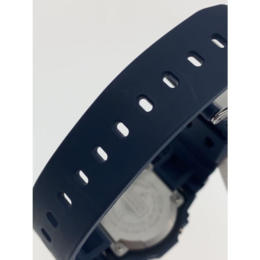 CASIO◇ソーラー腕時計_G-SHOCK/デジタル/ラバー/BLK/NVY : セカンド