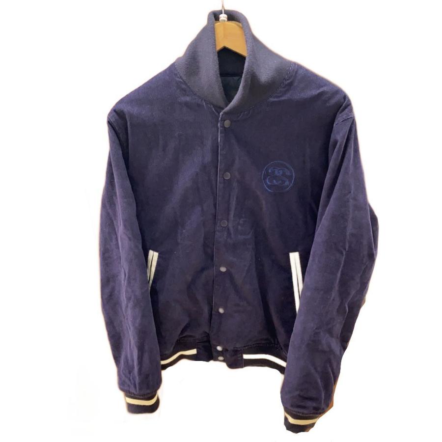 STUSSY◇スタジャン/M/コットン/NVY/109kv : セカンドストリートYahoo