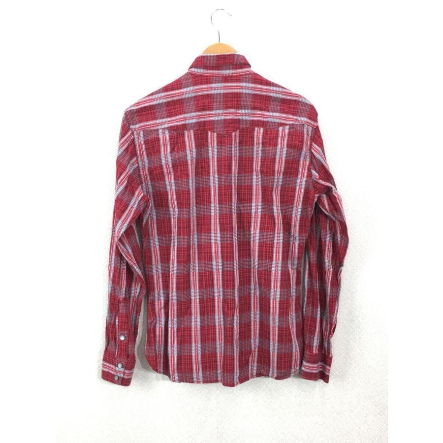 THE FLAT HEAD◆長袖シャツ/40/コットン/RED/チェック/CW-42W｜ssol-shopping｜02