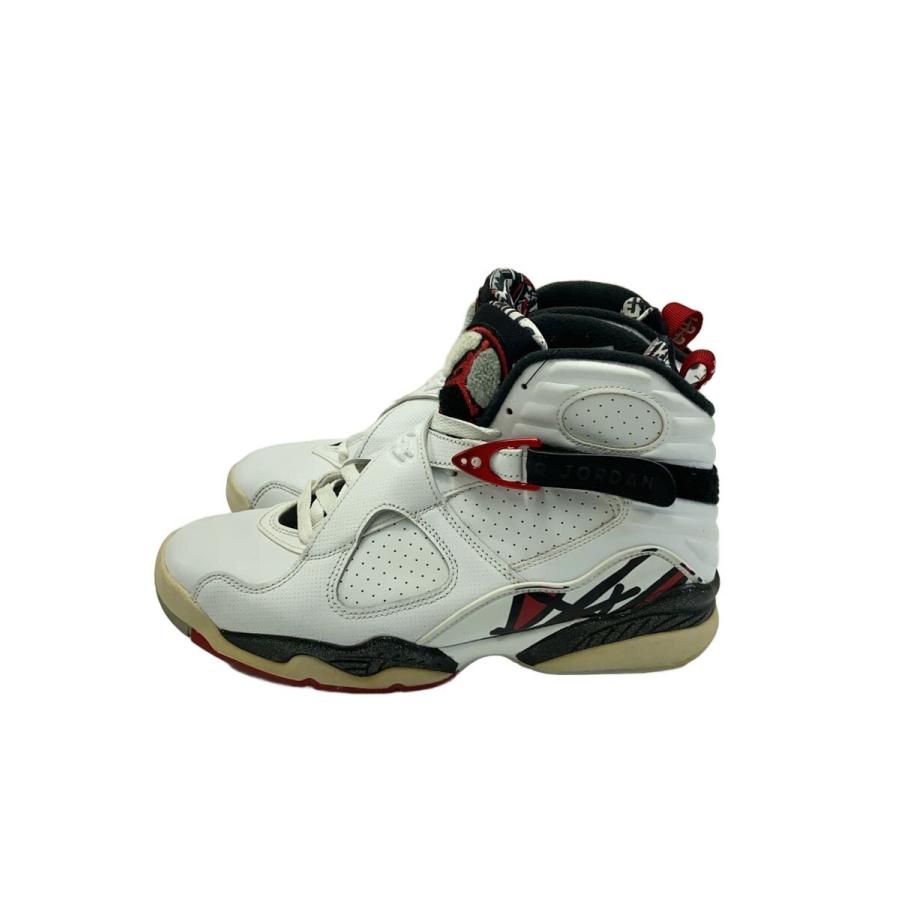 NIKE◇AIR JORDAN 8 RETRO/エアジョーダンレトロ/ホワイト/305381-104