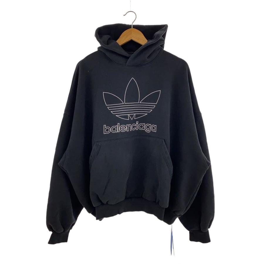 BALENCIAGA◇パーカー/L/コットン/BLK/jp57 2022 01817 : セカンド