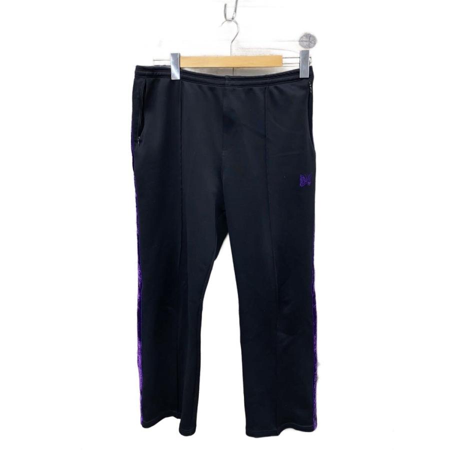 Needles ブラックトラックパンツ ニードルズ トラックパンツ ブラック S NEEDLES/ニードルズ【LHP別注