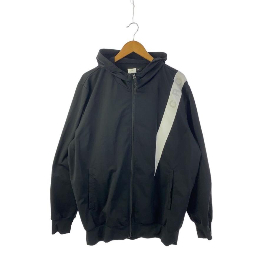 CRONOS◇ジップパーカー/XL/ポリエステル/BLK : セカンドストリート