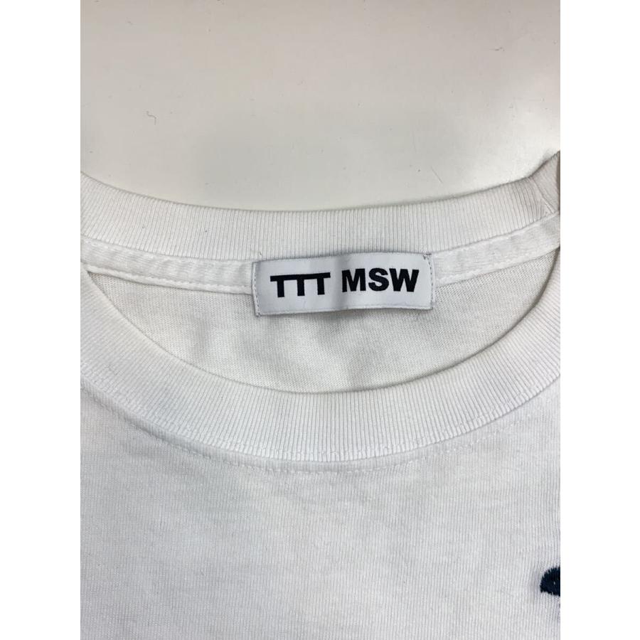 TTT MSW ホワイト Tシャツ 新品 TTT_MSW◇Tシャツ/M/コットン/WHT : セカンドストリートYahoo!店