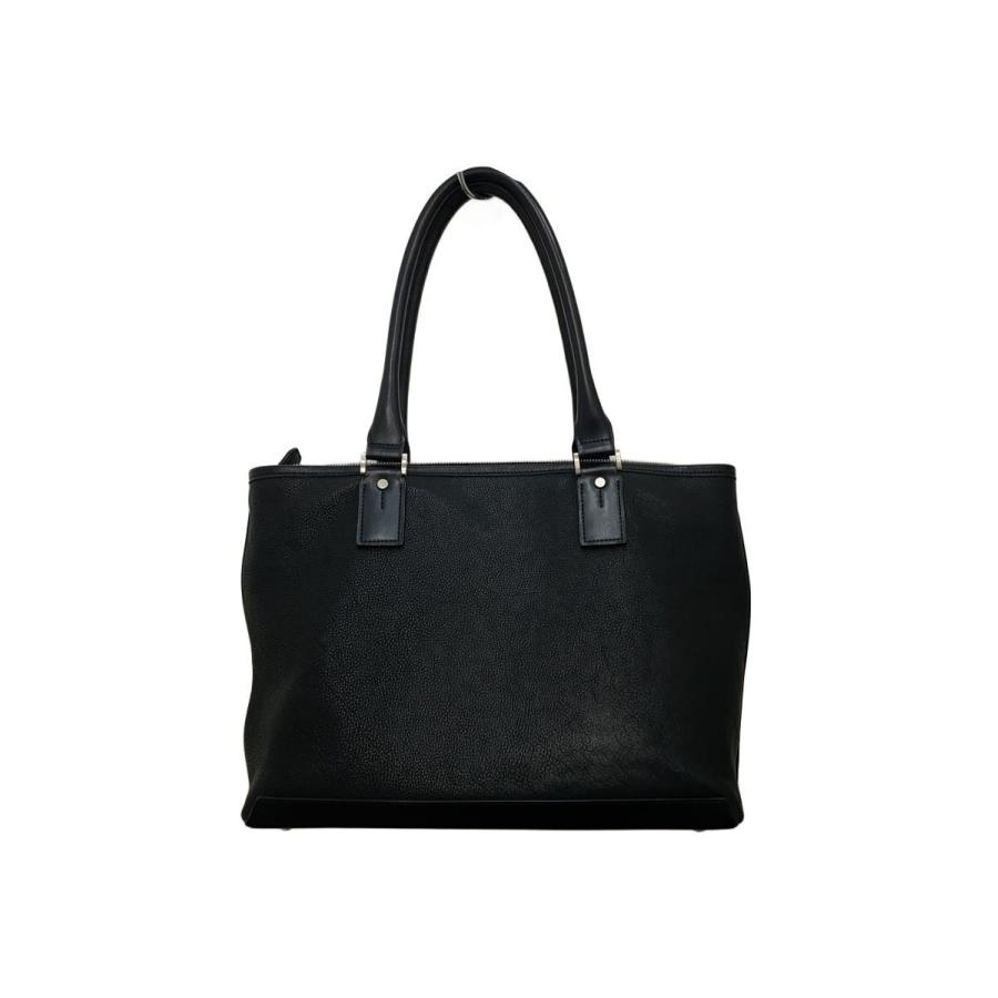 黒 レザー トートバッグ　土屋鞄　未使用 土屋鞄◇ブレントトート/トートバッグ/レザー/BLK : セカンド